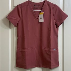 Muave Casma three pocket top-FIGS XXS